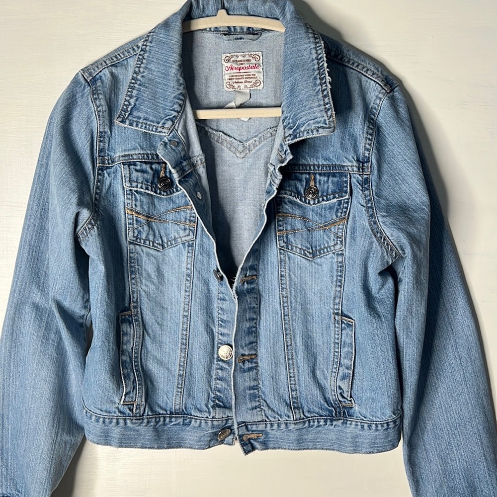 Aeropostale Light Blue Jean Jacket